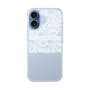 スリムプロテクションケース［ LANVIN en Bleu - Lace - White ］