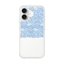 スリムプロテクションケース［ LANVIN en Bleu - Lace - Blue ］