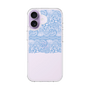 スリムプロテクションケース［ LANVIN en Bleu - Lace - Blue ］