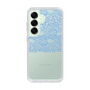 スリムプロテクションケース［ LANVIN en Bleu - Lace - Blue ］