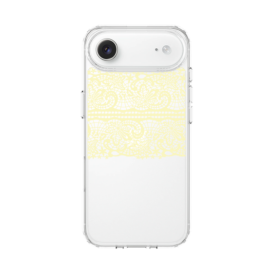 スリムプロテクションケース［ LANVIN en Bleu - Lace - Yellow ］