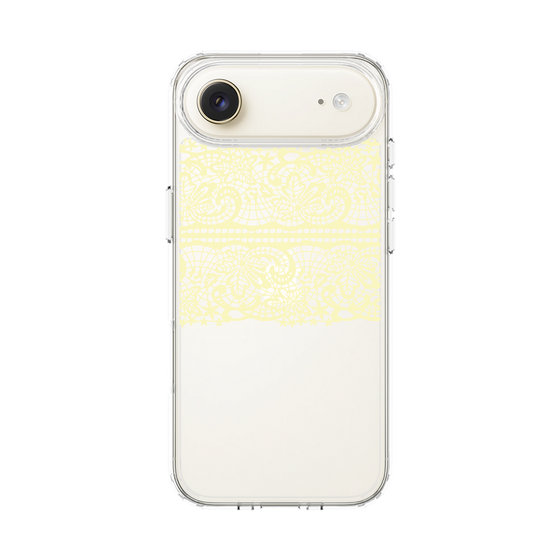 スリムプロテクションケース［ LANVIN en Bleu - Lace - Yellow ］