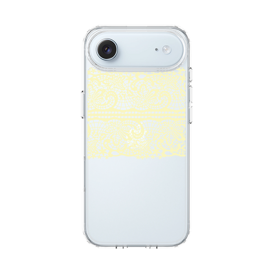 スリムプロテクションケース［ LANVIN en Bleu - Lace - Yellow ］