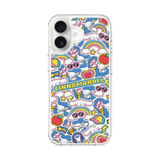 スリムプロテクションケース［ シナモロール - ステッカー ］