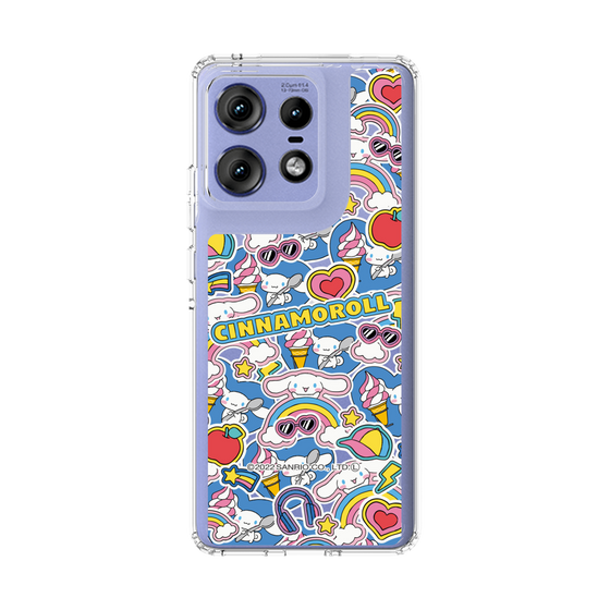 スリムプロテクションケース［ シナモロール - ステッカー ］