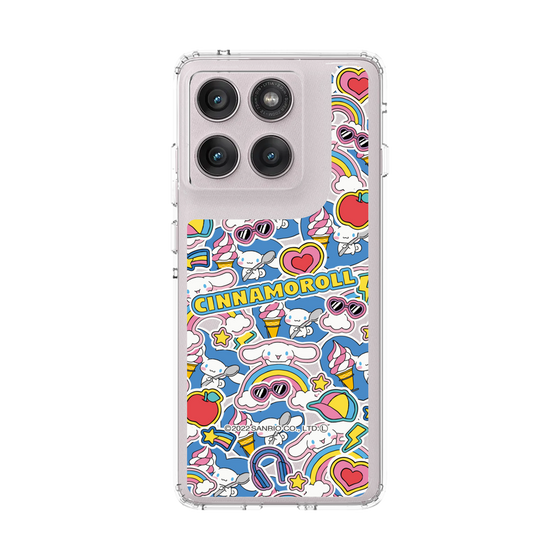 スリムプロテクションケース［ シナモロール - ステッカー ］