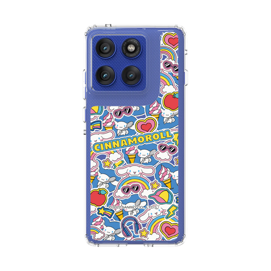 スリムプロテクションケース［ シナモロール - ステッカー ］