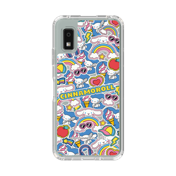 スリムプロテクションケース［ シナモロール - ステッカー ］