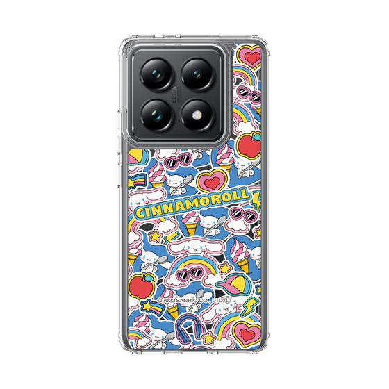 スリムプロテクションケース［ シナモロール - ステッカー ］