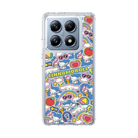 スリムプロテクションケース［ シナモロール - ステッカー ］