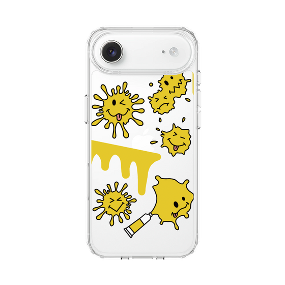 スリムプロテクションケース［ PAINTING SMILE Yellow ］