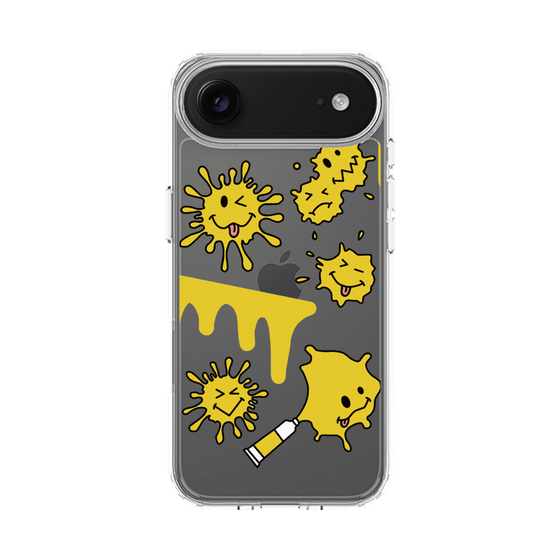 スリムプロテクションケース［ PAINTING SMILE Yellow ］