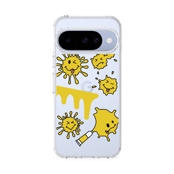 スリムプロテクションケース［ PAINTING SMILE Yellow ］