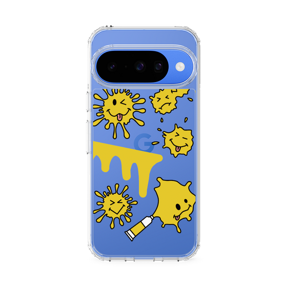 スリムプロテクションケース［ PAINTING SMILE Yellow ］