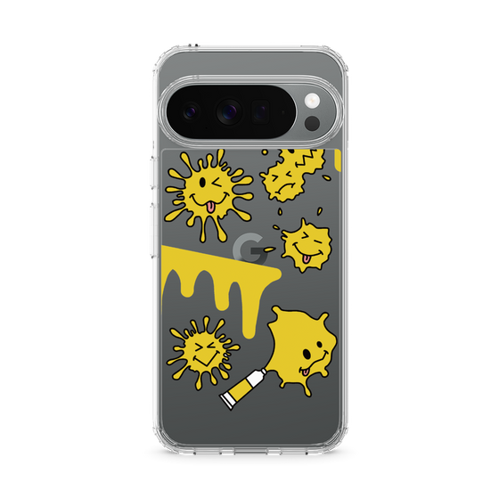 スリムプロテクションケース［ PAINTING SMILE Yellow ］