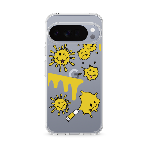 スリムプロテクションケース［ PAINTING SMILE Yellow ］