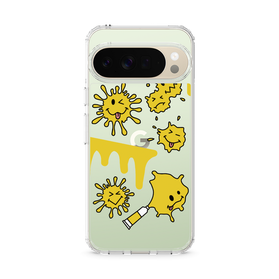 スリムプロテクションケース［ PAINTING SMILE Yellow ］
