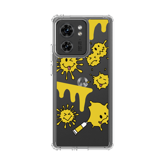 スリムプロテクションケース［ PAINTING SMILE Yellow ］