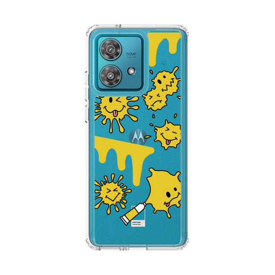 スリムプロテクションケース［ PAINTING SMILE Yellow ］