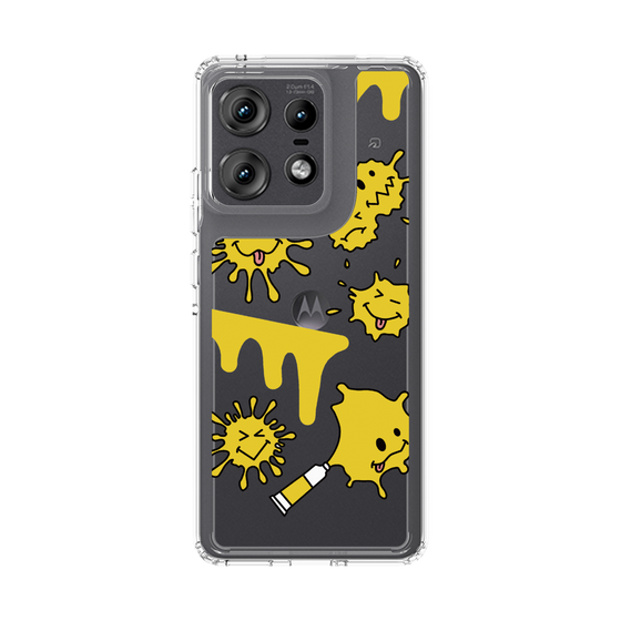 スリムプロテクションケース［ PAINTING SMILE Yellow ］
