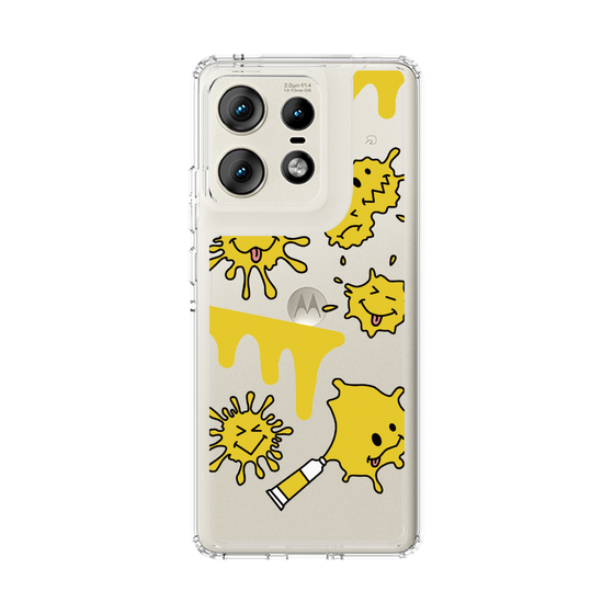 スリムプロテクションケース［ PAINTING SMILE Yellow ］