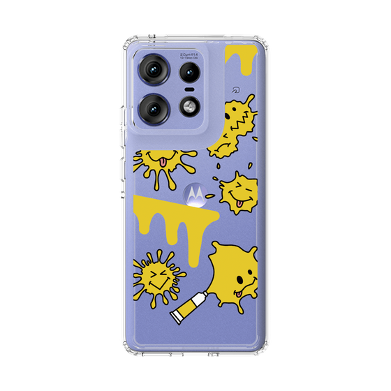 スリムプロテクションケース［ PAINTING SMILE Yellow ］