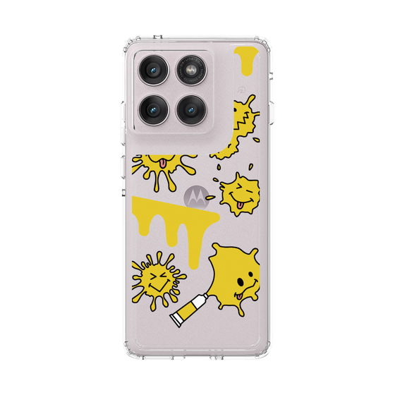 スリムプロテクションケース［ PAINTING SMILE Yellow ］