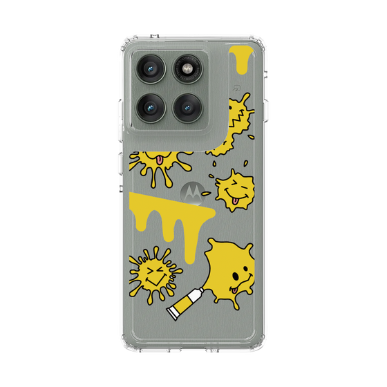 スリムプロテクションケース［ PAINTING SMILE Yellow ］