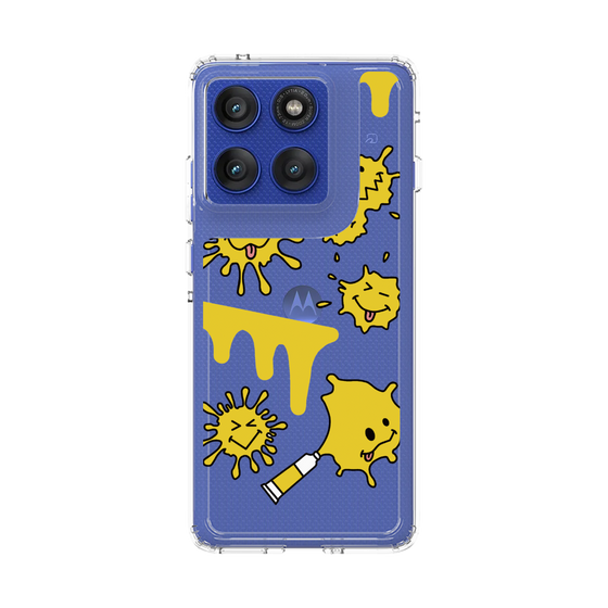 スリムプロテクションケース［ PAINTING SMILE Yellow ］