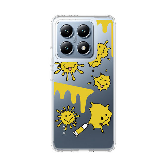 スリムプロテクションケース［ PAINTING SMILE Yellow ］