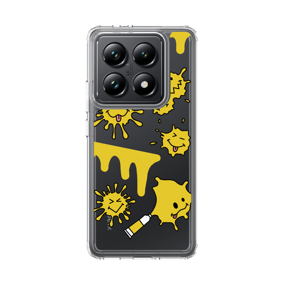 スリムプロテクションケース［ PAINTING SMILE Yellow ］