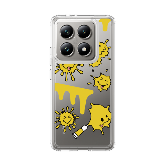 スリムプロテクションケース［ PAINTING SMILE Yellow ］