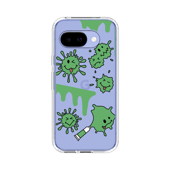 スリムプロテクションケース［ PAINTING SMILE Green ］