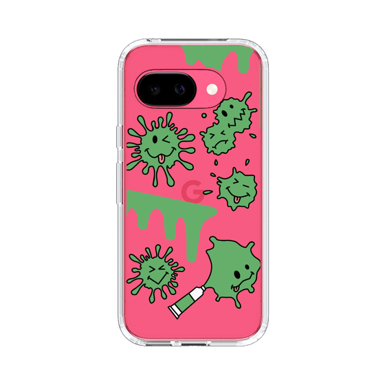 スリムプロテクションケース［ PAINTING SMILE Green ］