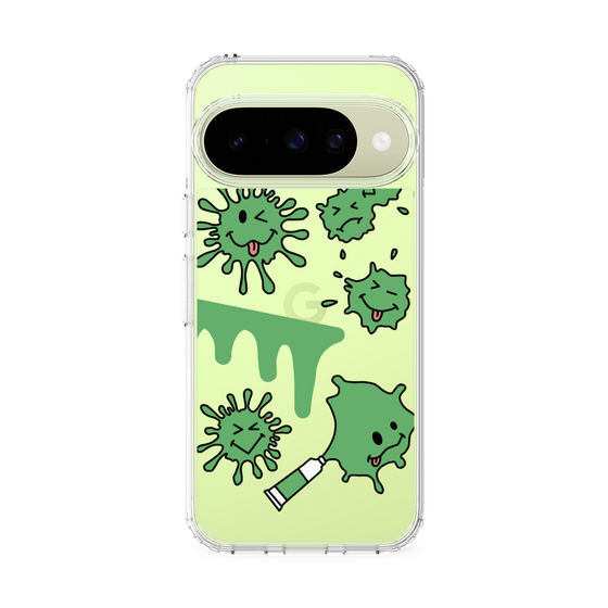 スリムプロテクションケース［ PAINTING SMILE Green ］