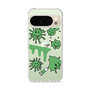 スリムプロテクションケース［ PAINTING SMILE Green ］