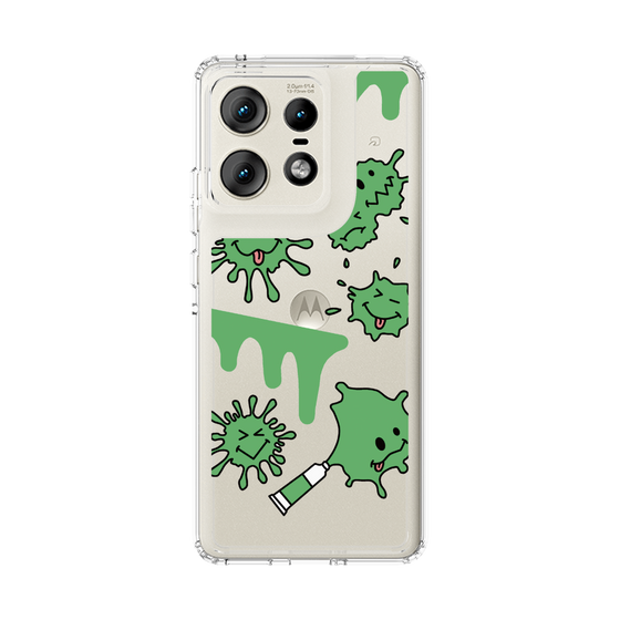 スリムプロテクションケース［ PAINTING SMILE Green ］
