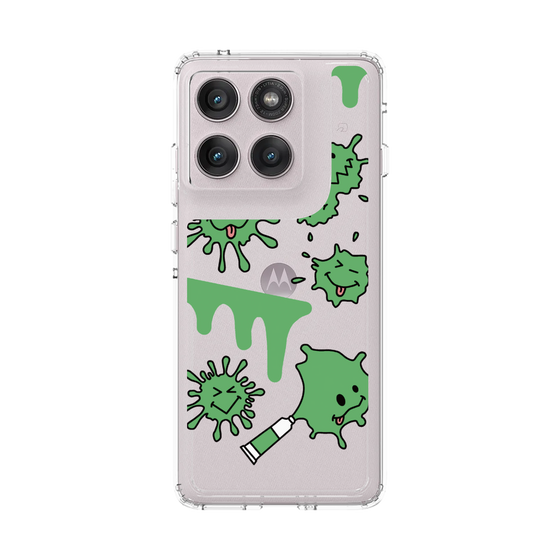 スリムプロテクションケース［ PAINTING SMILE Green ］