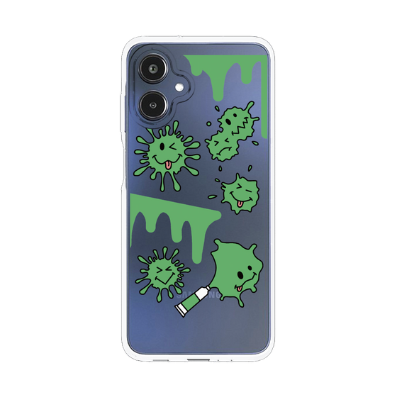 スリムプロテクションケース［ PAINTING SMILE Green ］