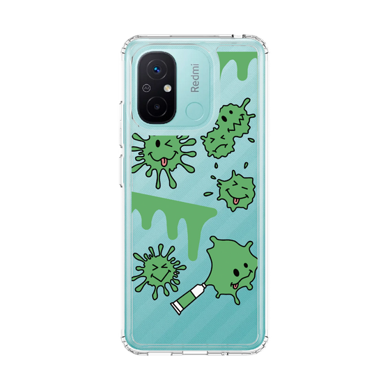 スリムプロテクションケース［ PAINTING SMILE Green ］