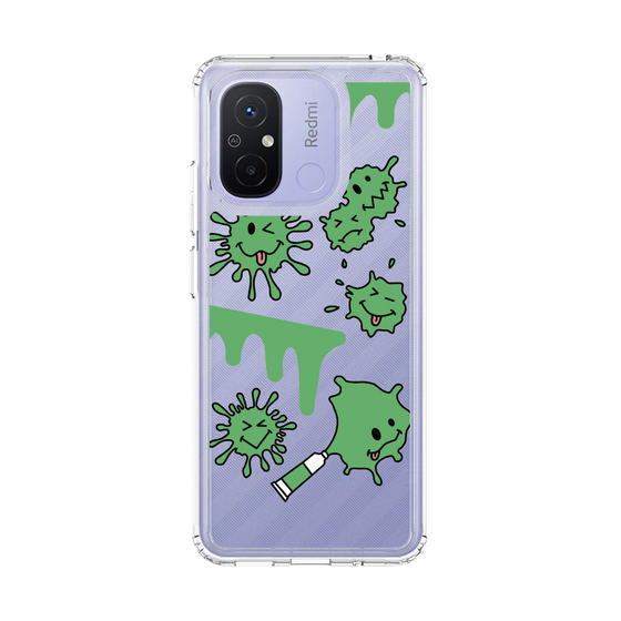 スリムプロテクションケース［ PAINTING SMILE Green ］
