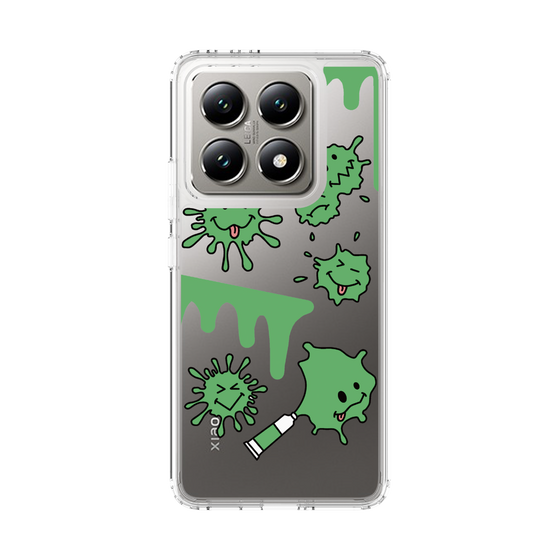 スリムプロテクションケース［ PAINTING SMILE Green ］