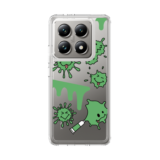 スリムプロテクションケース［ PAINTING SMILE Green ］