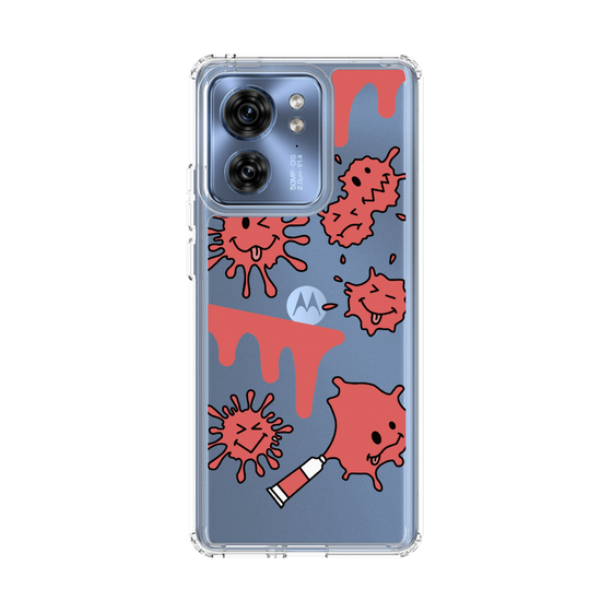 スリムプロテクションケース［ PAINTING SMILE Red ］