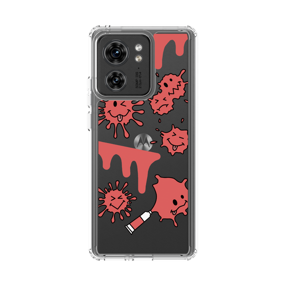 スリムプロテクションケース［ PAINTING SMILE Red ］