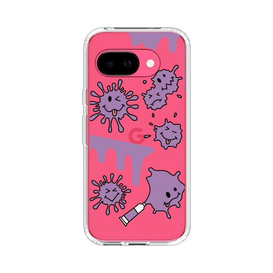 スリムプロテクションケース［ PAINTING SMILE Purple ］