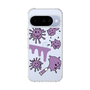 スリムプロテクションケース［ PAINTING SMILE Purple ］