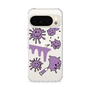 スリムプロテクションケース［ PAINTING SMILE Purple ］
