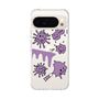 スリムプロテクションケース［ PAINTING SMILE Purple ］