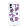 スリムプロテクションケース［ PAINTING SMILE Purple ］